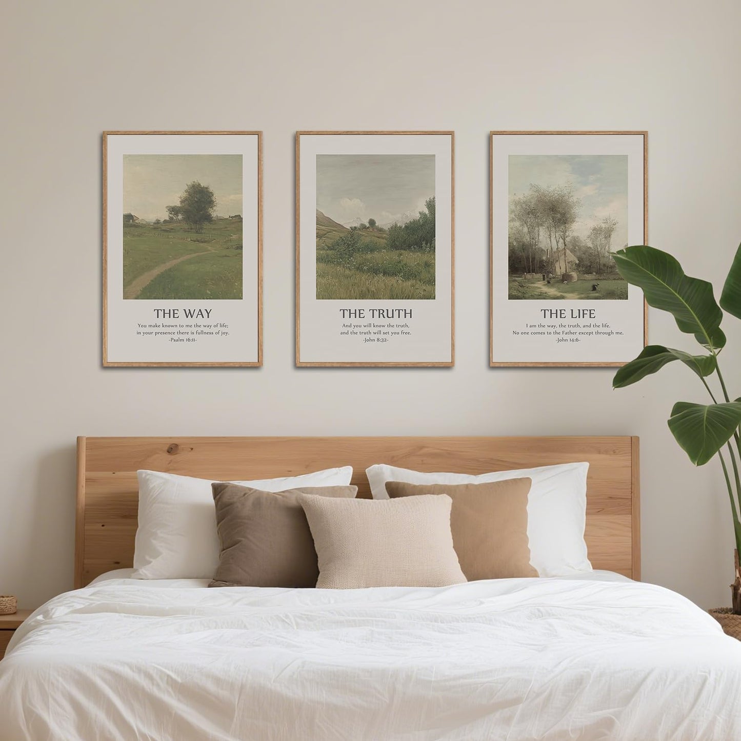 Faithful Wall Art Trio