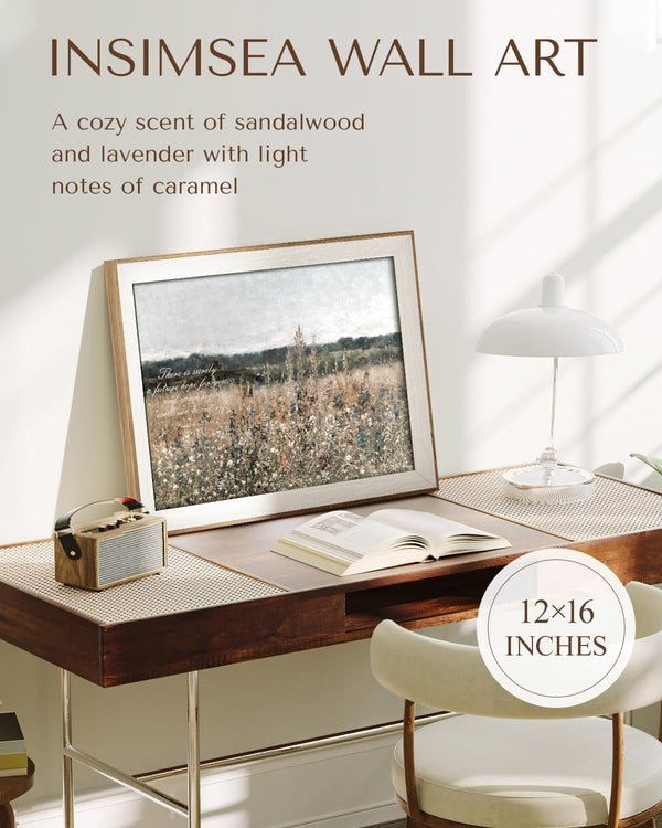 Inspirational Wildflower Canvas Art