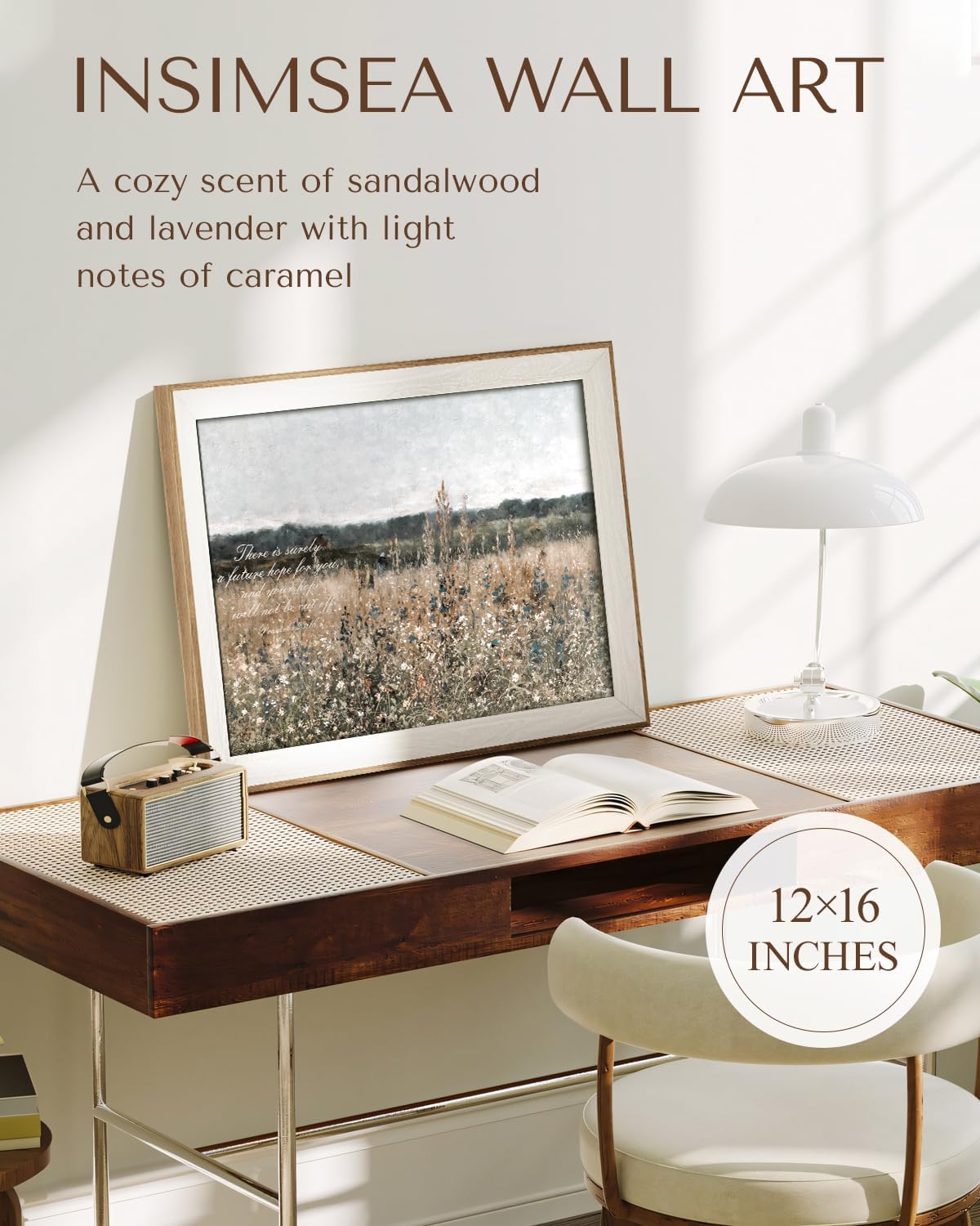 Inspirational Wildflower Canvas Art