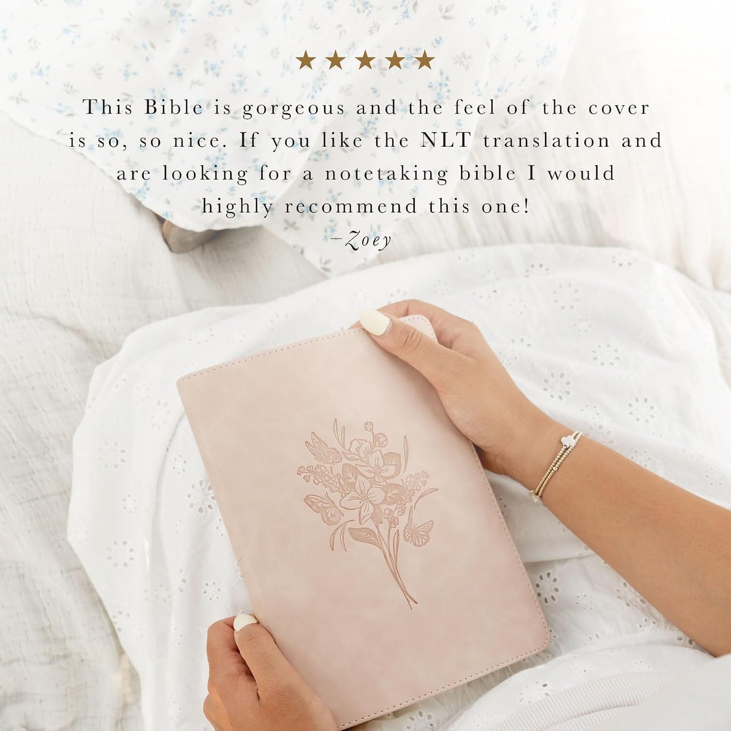 Blossom Pink Journaling Bible