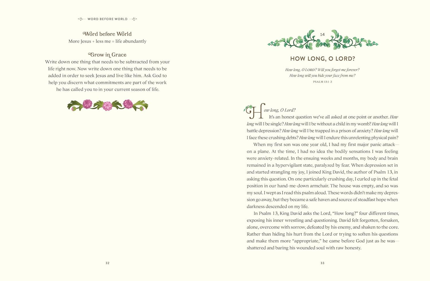 Devotions for a Centered Life