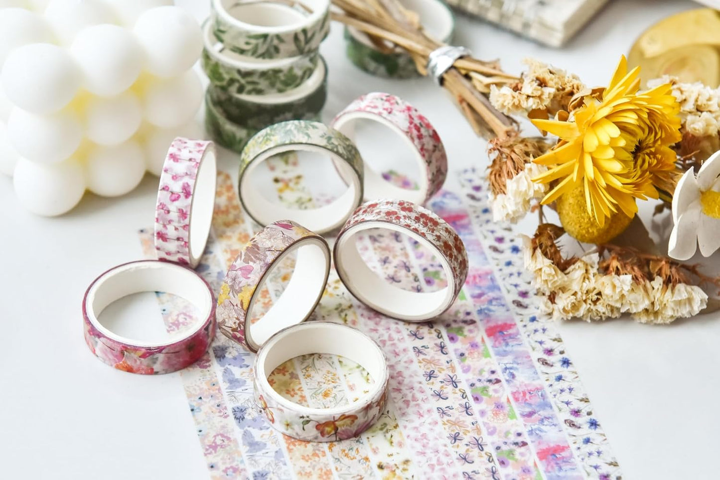 Floral Joy Washi Tape Set