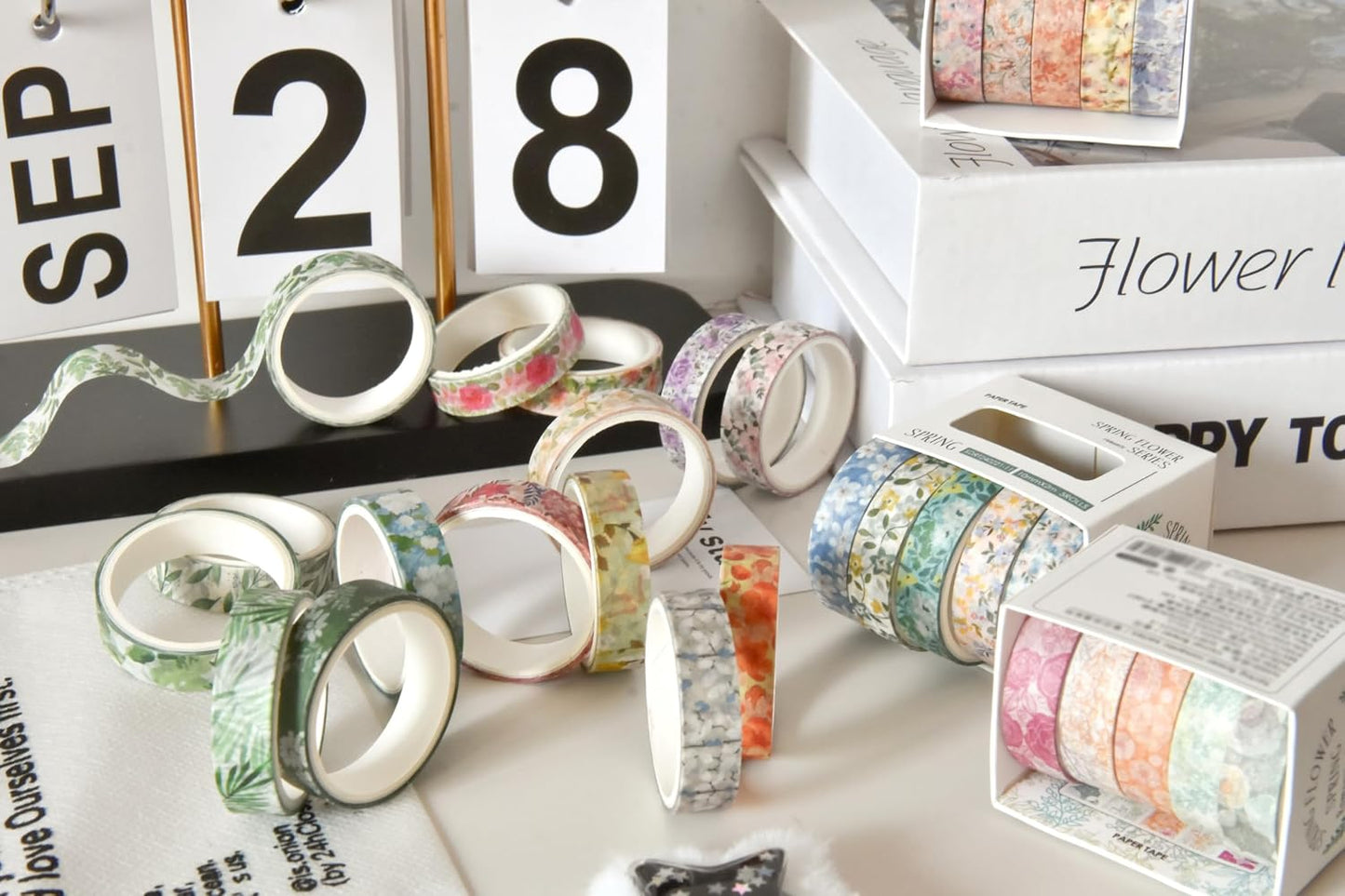 Floral Joy Washi Tape Set