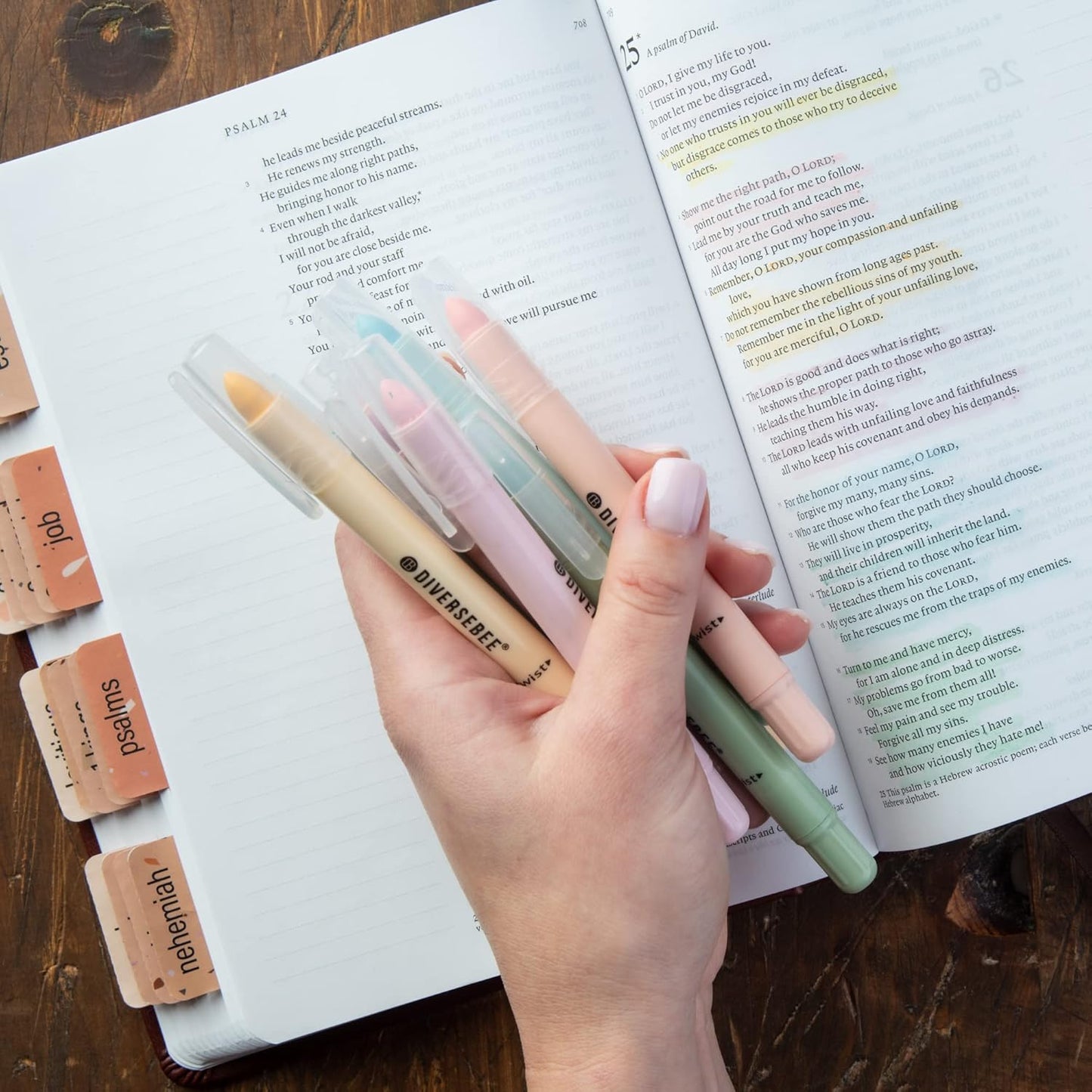Vibrant Bible Highlighter Set