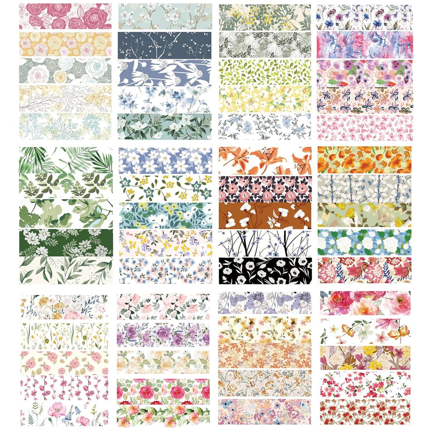 Floral Joy Washi Tape Set